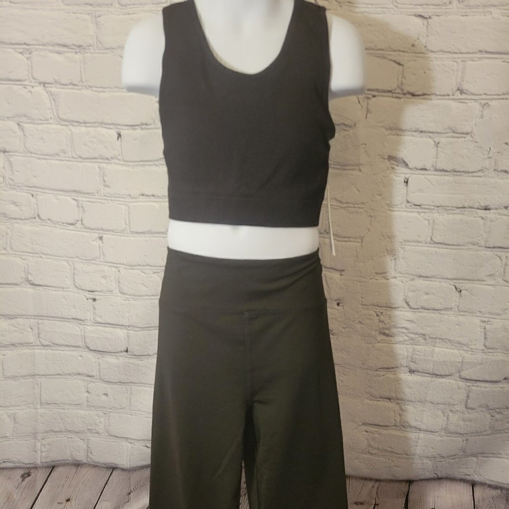 Habitual Girls' Lainey Crop Top & Leggings Set